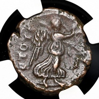 EGYPT Alexandria. Maximian. AD 284 310. Potin Tetradrachm NGC XF