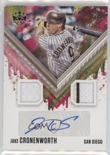 2021 Panini Diamond Kings DK Material Signatures Jake Cronenworth Auto 1cc0