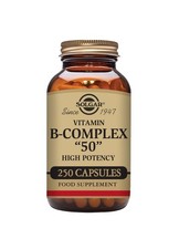 Solgar Vitamin B-Complex ''50'' Vegetable Capsules pack of 250  - High Potency
