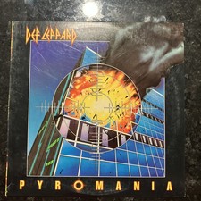 Def Leppard Pyromania LP Vinyl 1983 Mercury Records Ships In Box Free Shipping