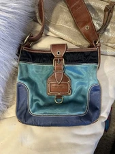 Vintage Marc Jacobs Italy Shoulder Bag Tote Leather + Satin + Eyelit (RARE)