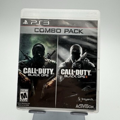 Call of Duty: Black Ops 1 & 2 Combo Pack (PS3) Complete CIB Activision Mature