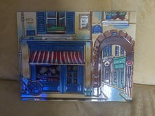 14" X 11" Glazed Ceramic Tile Wall Art