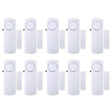 1/2/4/10 Compact Wireless Door Sensor  Magnetic Entry Alarm for Windows & Gates