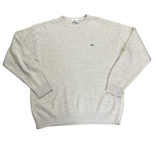 Lacoste Men  s XL Wool Blend Crew Neck Pullover Sweater Size 6