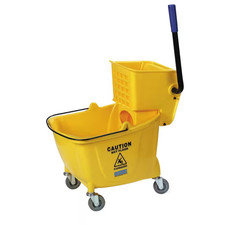 35 Qt. Yellow Wringer Mop Bucket