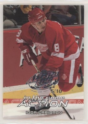 2003-04 ITG Action All-Star Game 5/10 Igor Larionov #235 HOF 7ez
