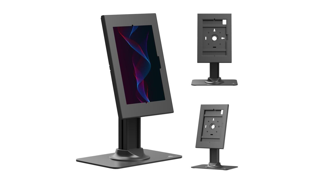 Maclean Nero Supporto Pubblicitario Per Tablet Mc-959 B, Supporto Per Tablet, - Immagine 2