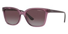 New Vogue Women's Sunglasses VO5426S 276162 Purple Grey Violet Polarized 54mm