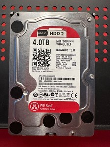 FESTPLATTE WD RED WD40EFRX NASware 2.0 4TB 5.4K 64MB SATA III 3.5'' - HD 2/2