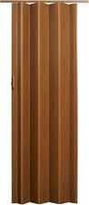 EN3280FL Encore Interior Accordion Folding Door, 24-36 X 80 Inches, Fruitwood