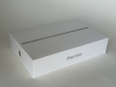 BOX ONLY iPad mini 5th Gen. A2126 Silver 64 GB Wi-Fi +Cellular, lightning cable