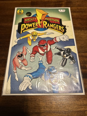 #ad Mighty Morphin Power Rangers #1 Hamilton Comics 1994 Super Clean Inserts $14.99