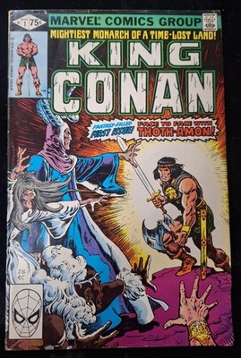 KING CONAN #1 March 1980 ''The Witch of the Mists'' with THOTH-AMON Marvel Buscema