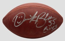 Derrick Brooks HOF Signed/Inscribed NFL Leather Football Tampa Bay JSA 205450