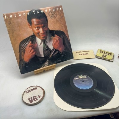 Luther Vandross - Never Too Much VG+/EX 1981 Terre Haute Ultrasonic Clean
