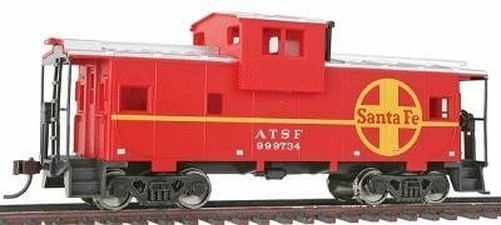 Walthers Trainline 931-1503 HO Wide-Vision Caboose Santa Fe RTR