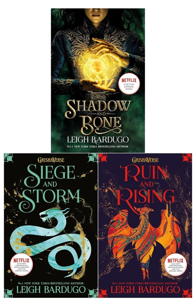 Shadow and Bone Trilogy Leigh Bardugo Collection 3 Books Set Grisha Trilogy