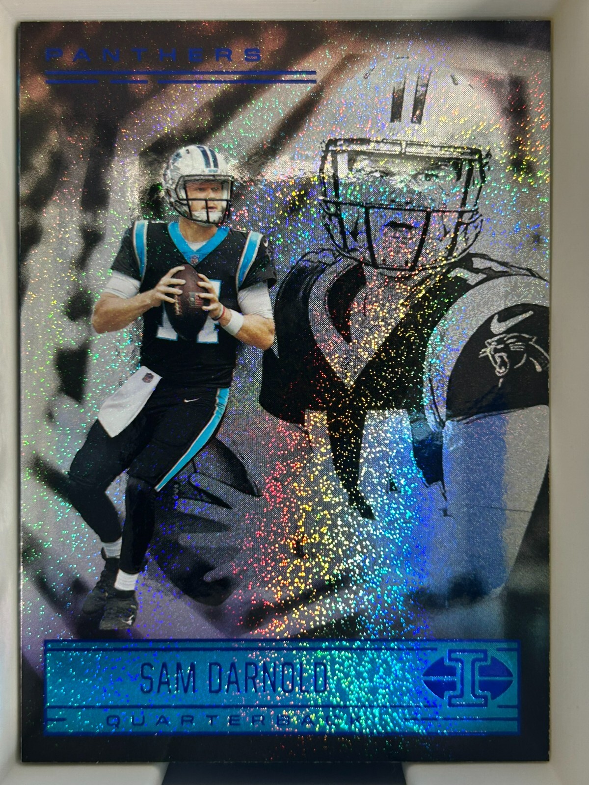 2021 Panini Illusions - Sam Darnold #32 Speckle Refractor