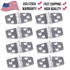 4/8PCS Stainless Steel Marine Boat Hinges 3" 1.5" Strap Hinges Heavy Duty NEW
