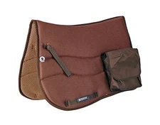 Saddle Pad in TTech + Sympa for endurance saddle with pockets