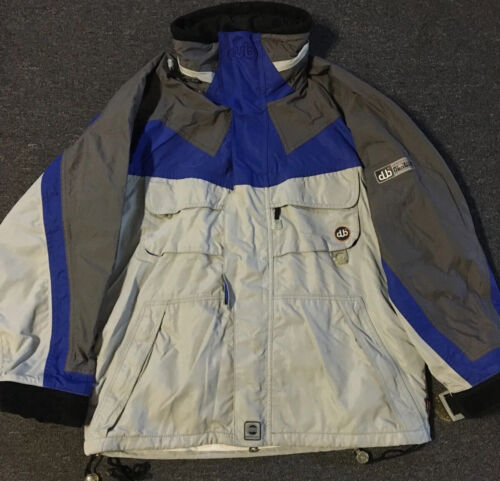 Vtg 90s Dub Brand Weathergear Jacket M Snowboard Droors DC Shoes Skate Kalis Ski - 第 1/18 張圖片