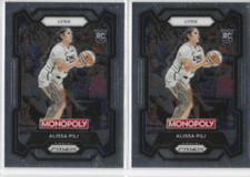 2024 Panini Prizm WNBA Monopoly #72 Alissa Pili RC Minnesota Lynx 2 card lot