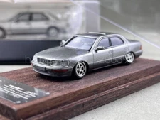 FW 1:64 Scale Gray VIP LS400 XF10 UCF10 Sedan Sports Model Diecast Metal Model