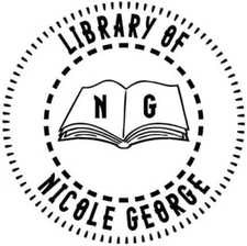 Custom Name Embosser - Library Embosser with Initials - Hand-Held Embosser