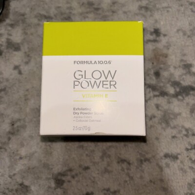 Formula 10.0.6 Glow Power Vitamin E Exfoliating Dry Powder Scrub