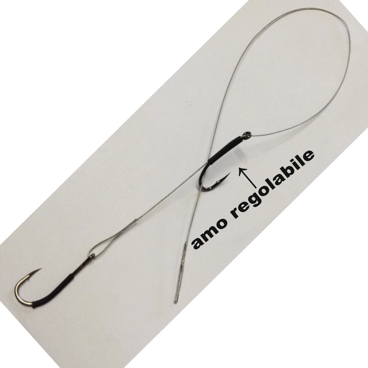 Rivetti Tubini Inox Pesca Traina Cavetti Acciaio Terminali Diametro 1,6