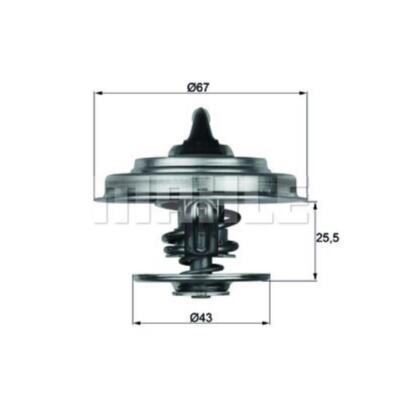 MAHLE Thermostat Kühlmittel 87°C für Mercedes-Benz Saloon Kombi T-Model
