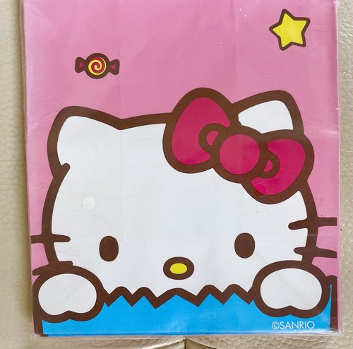 Sanrio Hello Kitty Treat Bags Paper Birthday (12ct) Pack~Pink New Old Stock - Picture 7 of 11