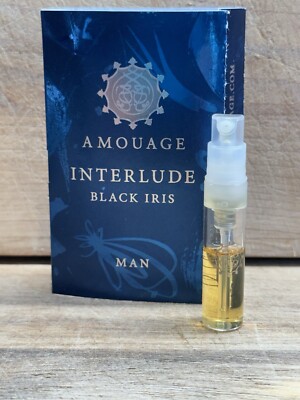 Amouage Interlude Black Iris Man 2ml Perfume Sample Spray