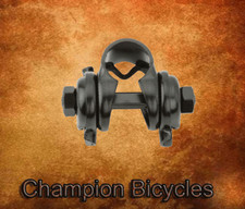 Original Bike Seats Clamp Single Rail Black