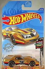 2020 Hot Wheels #34 HW Race Day 4/10 '76 GREENWOOD CORVETTE Gold w/Black MC5 Sp