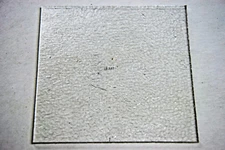 1101.30 - CLEAR 5" x 5" BULLSEYE 3mm THICK GLASS SQUARE TILE 90 COE FUSIBLE
