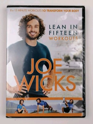 Joe Wicks Lean in Fifteen Workouts - DVD Region 2 4 5 - New