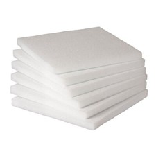 Styrofoam Sheets 12 x 12 x 1 Inch -12 Pcs EPS Arts Crafts Shipping Inserts Aqua