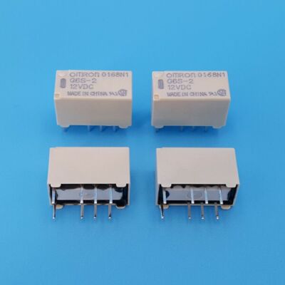 10Pcs OMRON G6S-2 DC12V 8-Pin DPDT PCB Mount Mini Signal Relay