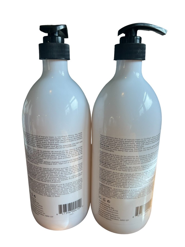 2 LUSETA MARULA OIL Volumizing SHAMPOO for Fine & Dry Hair eBay