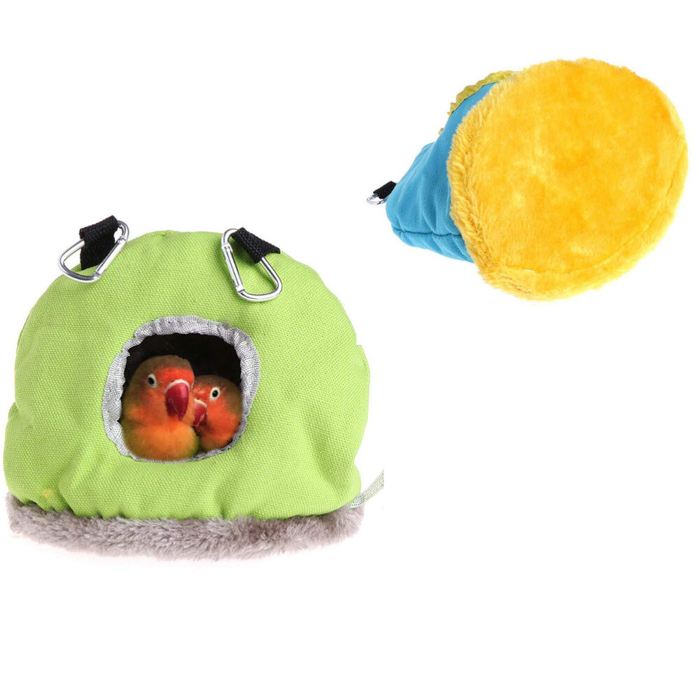 Vogel-Hängematte Winter Nest – Warmes Zelt Für Wellensittiche, Hamster & Kleine Haustiere, 3 Größen