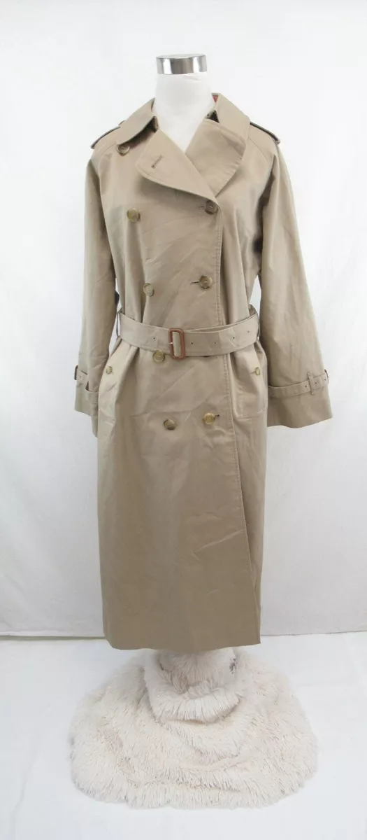 Rang Dempsey sigte Burberrys of London Women&#039;s Trench Coat Size 8 Long #VIN255 | eBay