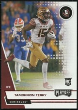 2021 Chronicles Draft Picks Playoff TAMORRION TERRY Red Foil RC Rookie #070/149