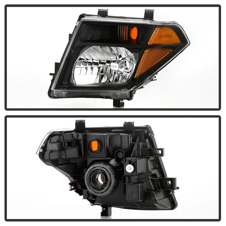 Faros delanteros negros izquierda+derecha Frontier 05-07 Pathfinder 2005-2008 Foto 3 de 4