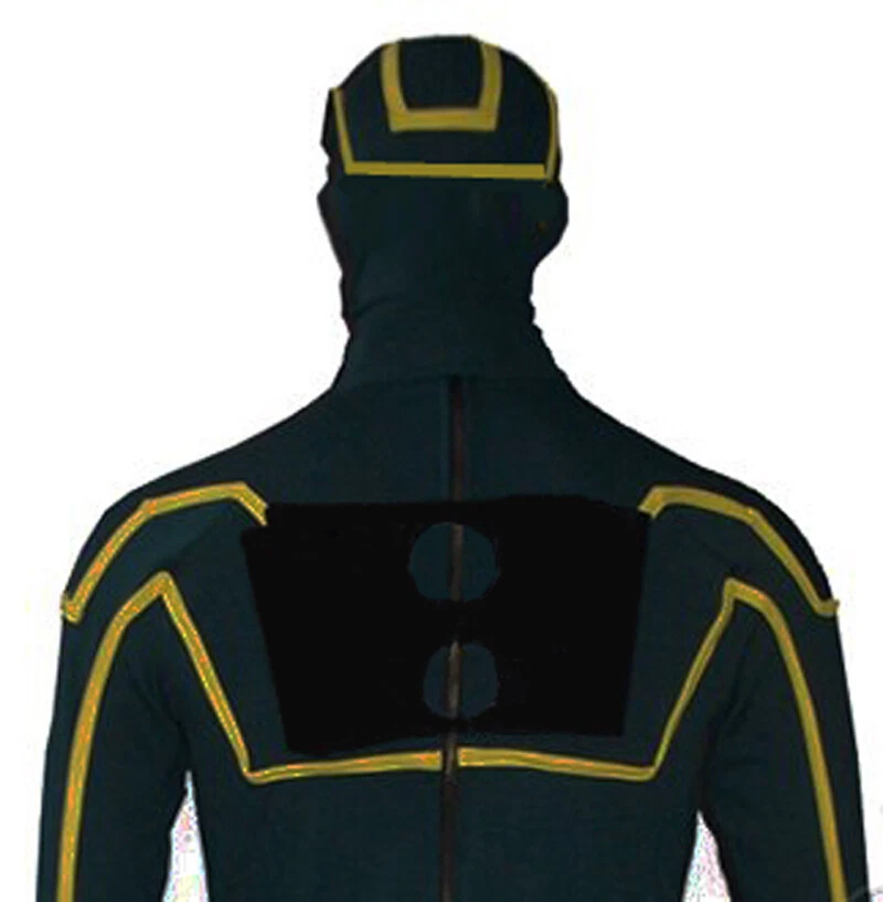 Kick Ass Costume Gloves/Holster Included Kick Ass Fancy Dress Kickass Costume - Image 2 of 3