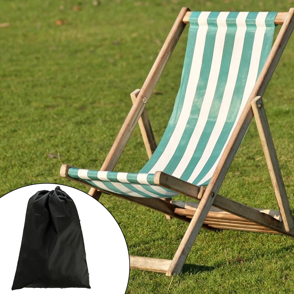 Outdoor Deck Chair Cover Waterproof Silver Coated Oxford Cloth