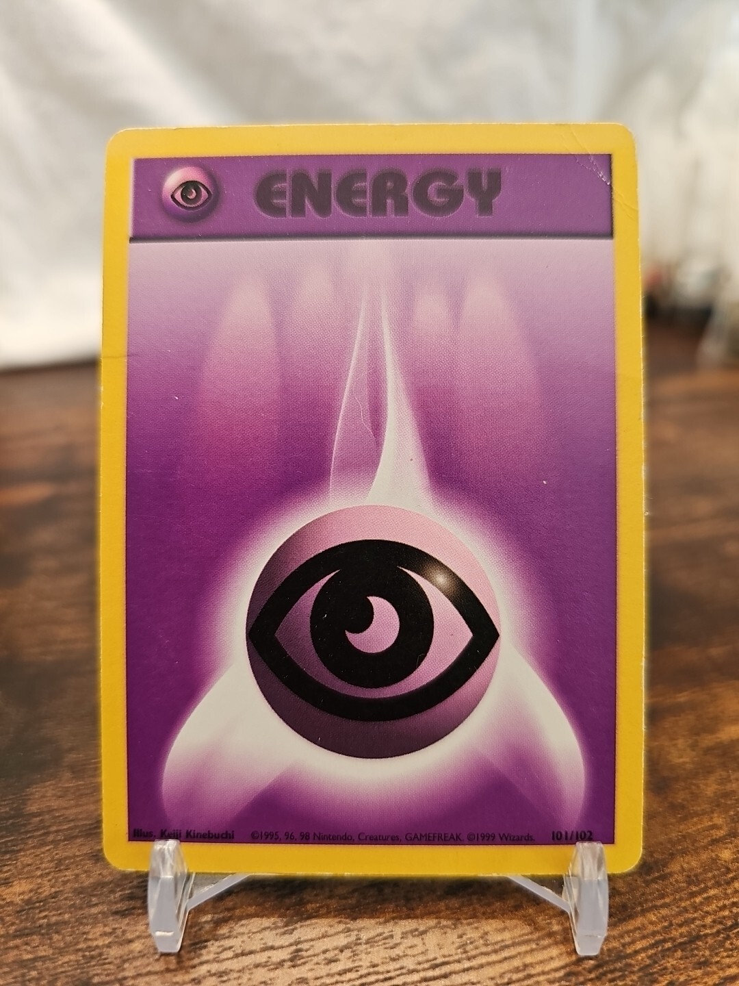 Pokemon Card Psychic Energy 101/102 Base Set Vintage 1999 - NM/Mint