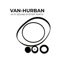 Akai Gx-75 Mkii Cassette Deck Kit Correa Idler Rodillos