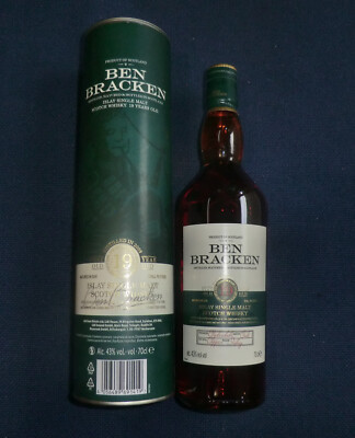 140 /L Ben Bracken Islay 19 Jahre 0,7L 40% Vol.Alk. Single Malt Whisky